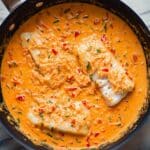 Tilapia in Roasted Pepper Sauce Recipe