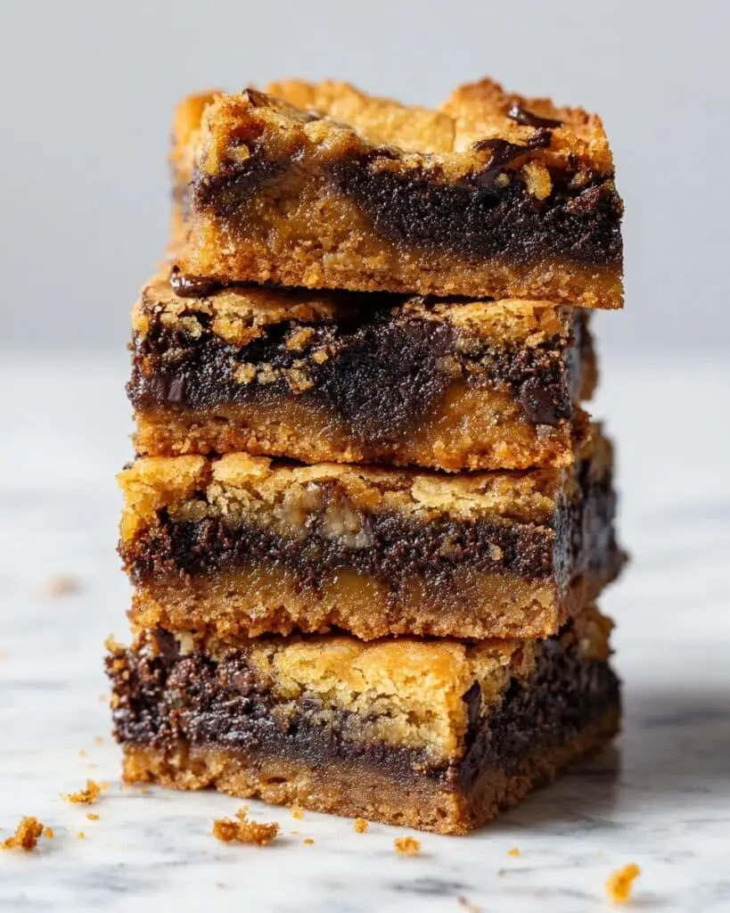 Brownie Blondies: Gooey, Fudgy Treat with Caramel Notes and 8 Simple Ingredients Recipe