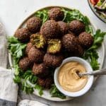 Homemade Falafel with Chickpeas, Parsley, and Spices Recipe