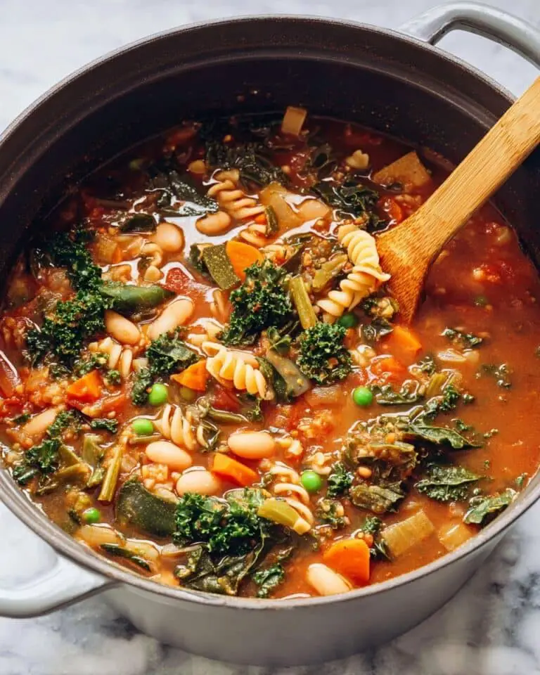 Lentil Minestrone Soup Recipe