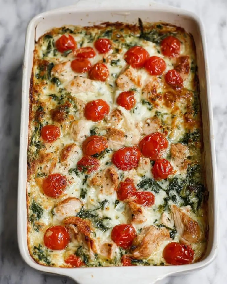 Orzo Tuscan Chicken Bake Recipe