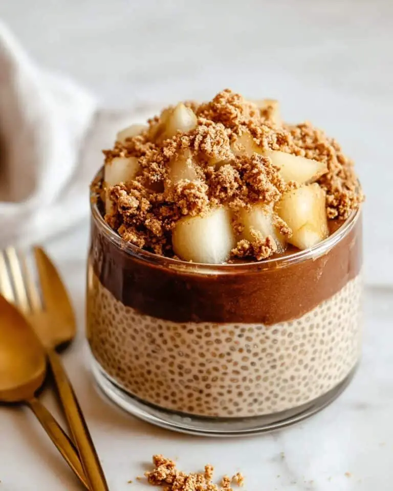 Apple Crumble Chia Pudding Recipe
