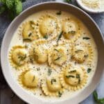 Creamy Garlic Parmesan Ravioli Sauce in Just 15 Minutes Recipe