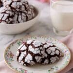 Chocolate Crinkle Cookies Recipe