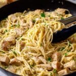 Garlic Parmesan Chicken Pasta Recipe