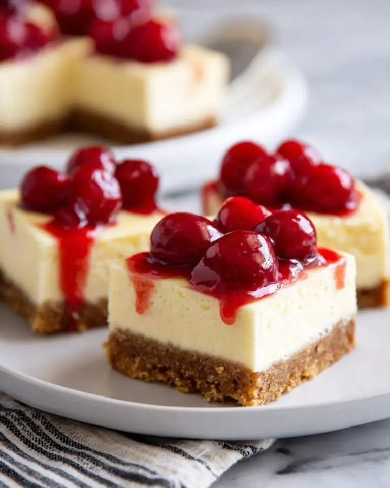 Cherry Cheesecake Bars Recipe