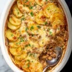 Crock Pot Potato Hamburger Casserole Recipe