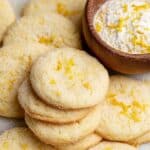 Soft & Chewy Lemon Cookies Recipe