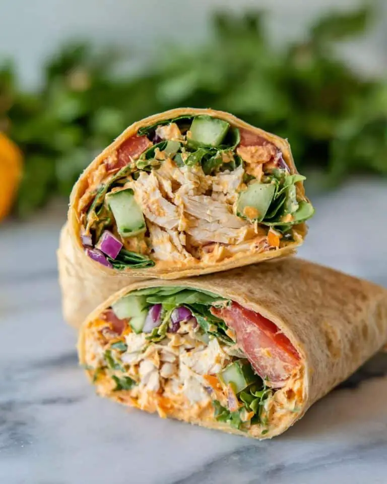 BBQ Grilled Chicken Wrap Recipe