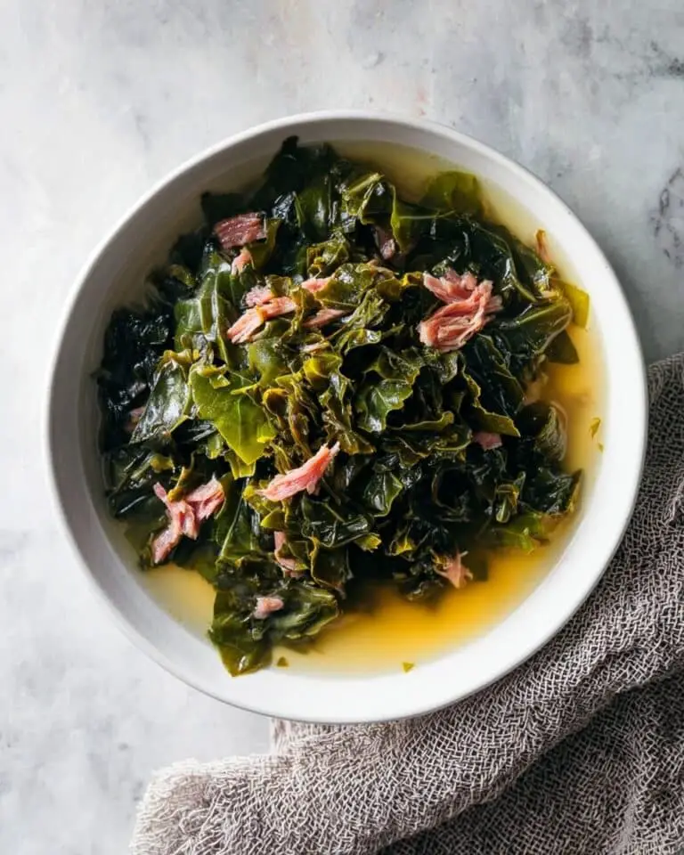 Southern Collard Greens with Smoked Turkey Recipe