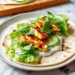 Sweet Chilli Halloumi Wrap Recipe