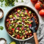 Beef and Cauliflower Taco Skillet Recipe