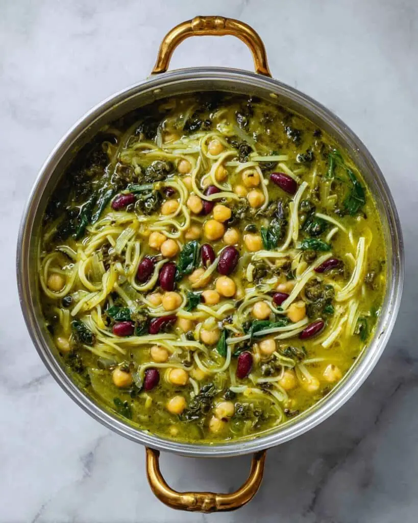 Ash Reshteh (Persian Noodle and Herb Soup) Recipe