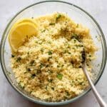 Flavorful Couscous with Herbs, Dried Apricots, and Toasted Almonds Recipe