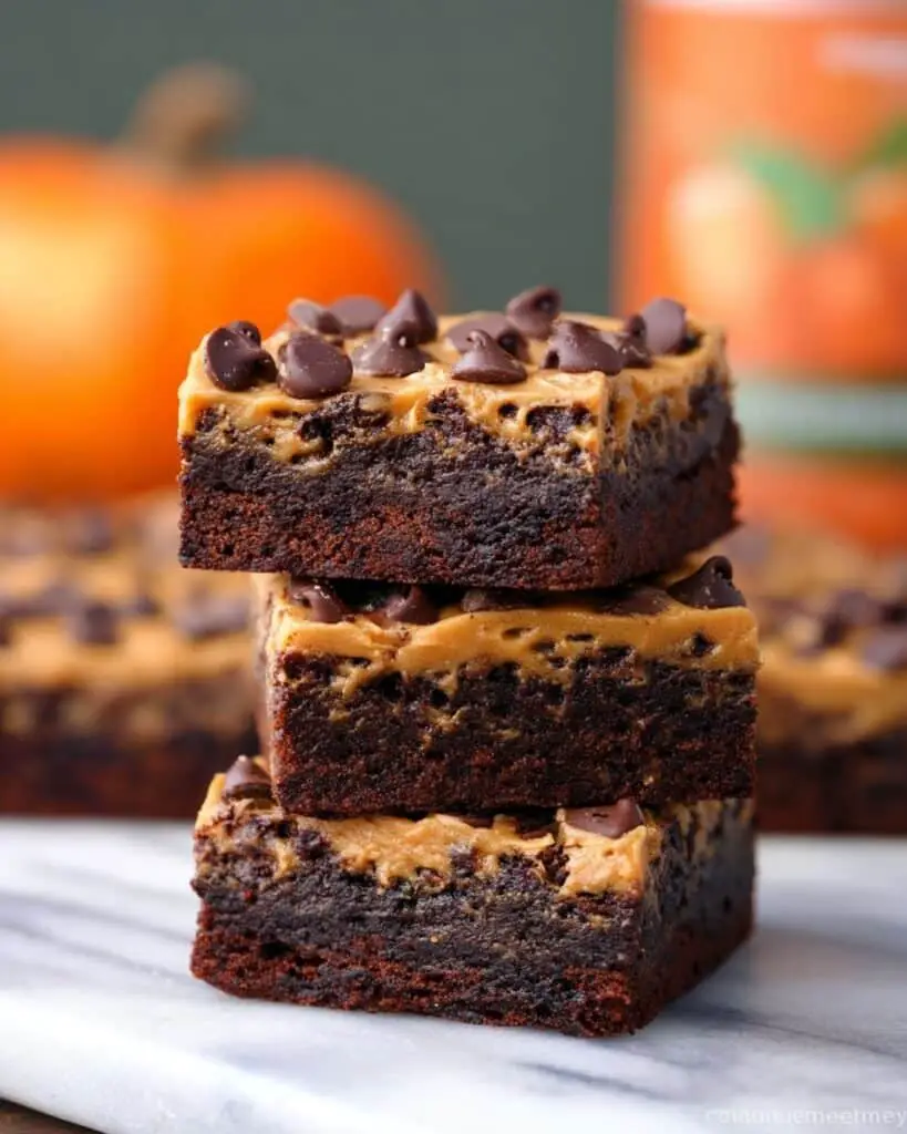 Pumpkin Workout Brownies Recipe