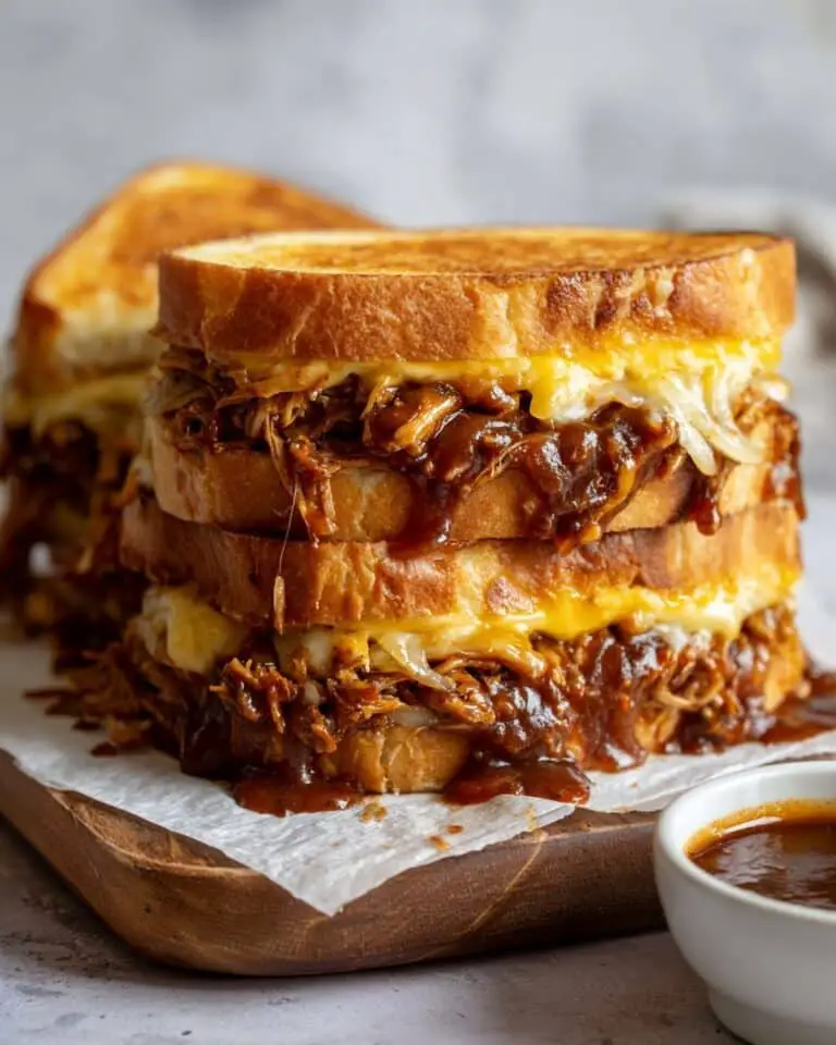 BBQ Chicken Grilled Cheese Recipe