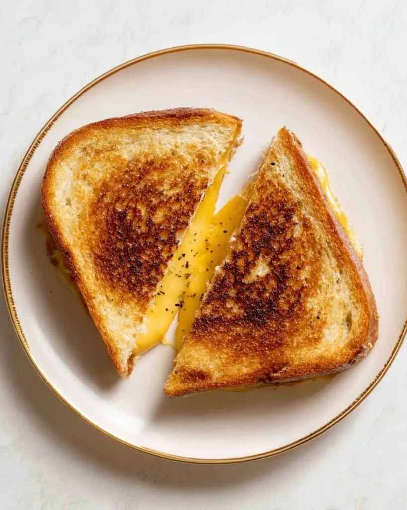 Honey Grilled Cheese with Crispy Chili Oil Recipe