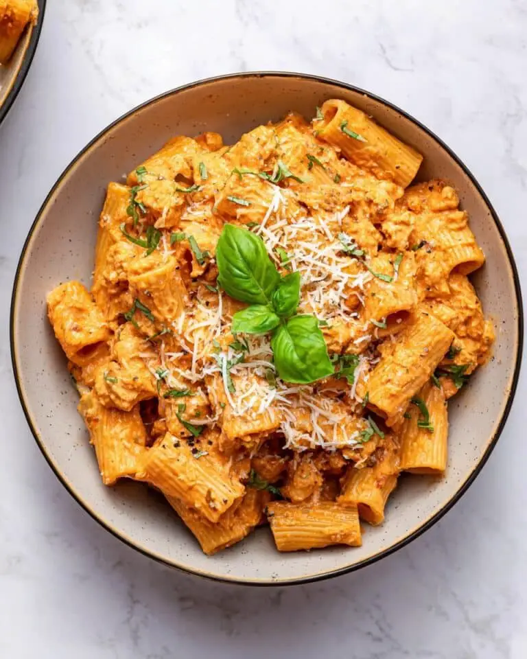 Creamy Cottage Cheese Pasta Recipe