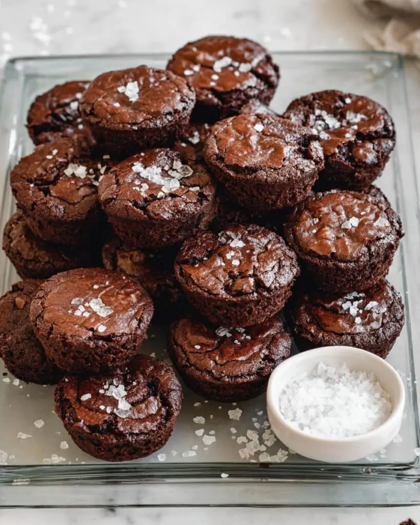 One Pot Chewy Brownie Bites Recipe