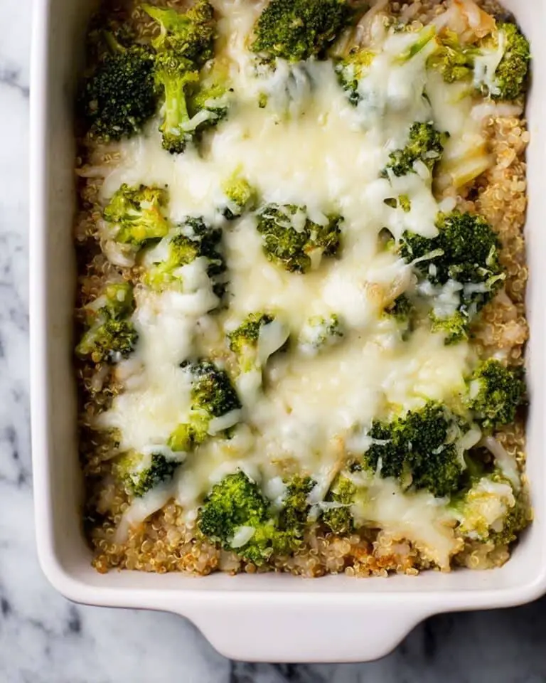 Broccoli Quinoa Casserole Recipe