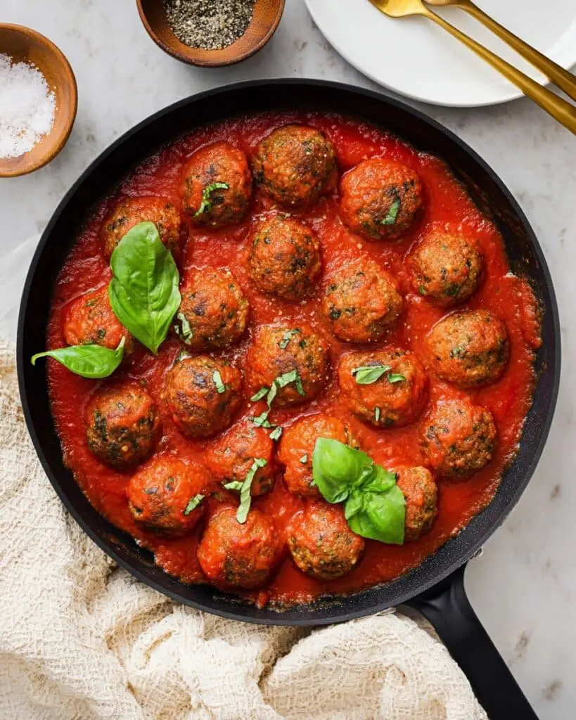 Spinach Turkey Meatballs Recipe