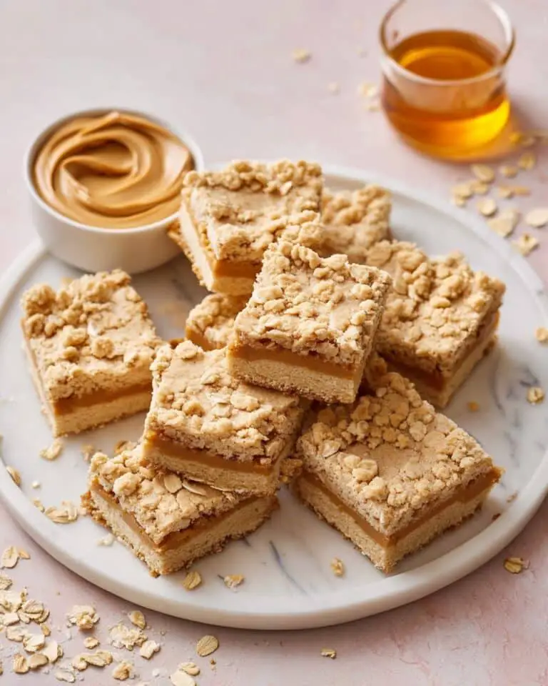 Peanut Butter Oatmeal Bars Recipe
