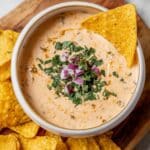 Viral TikTok Cottage Cheese Queso Dip Recipe