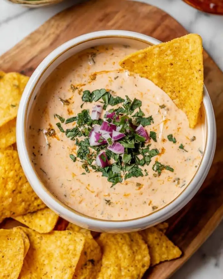 Viral TikTok Cottage Cheese Queso Dip Recipe