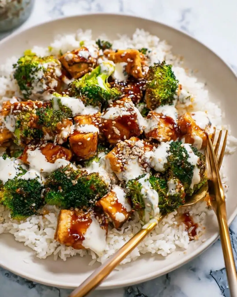 Sticky Chicken Rice Bowls Recipe
