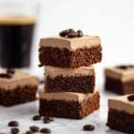 Coffee Brownies with Mocha Frosting Recipe