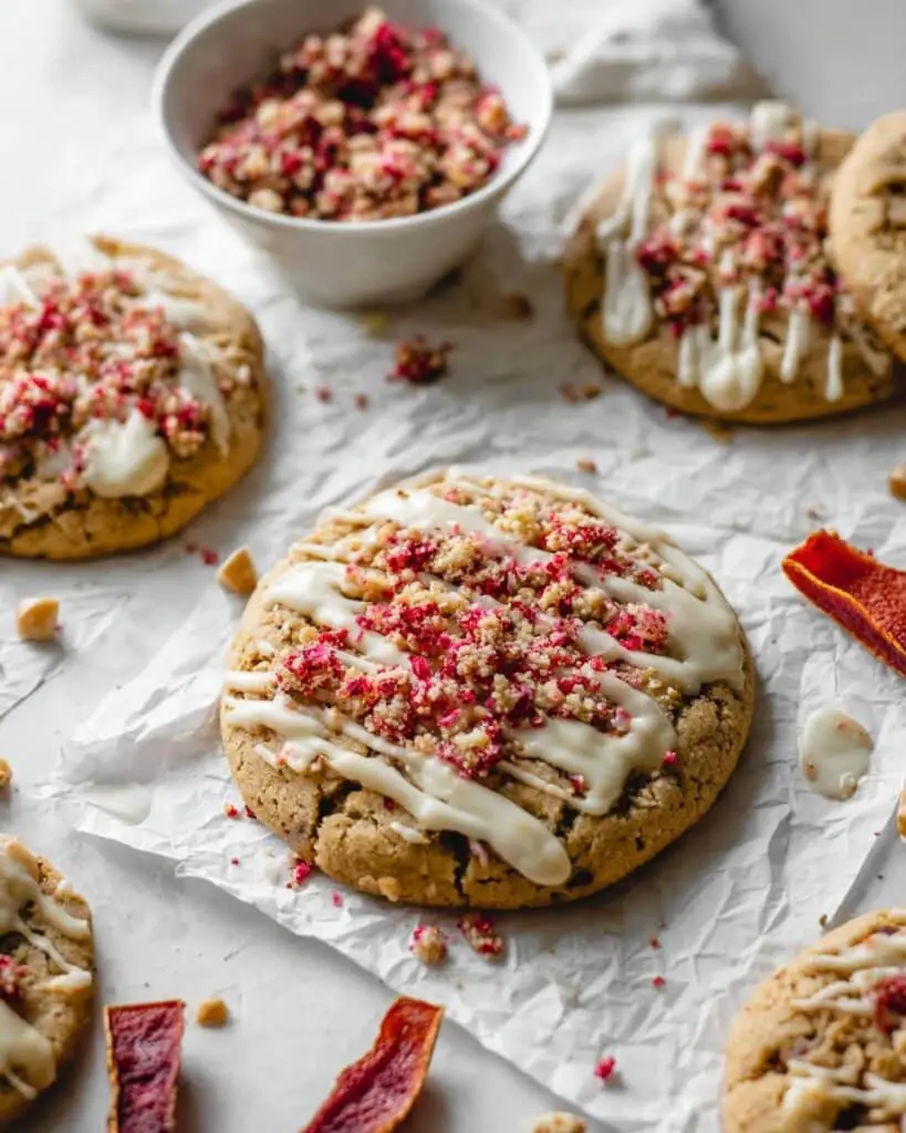 Strawberry Crunch Cookies (Without Cake Mix) Recipe
