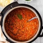 Lighter Weeknight Instant Pot Bolognese Recipe