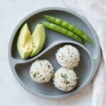 Baby Friendly Salmon and Rice Sushi Balls Recipe