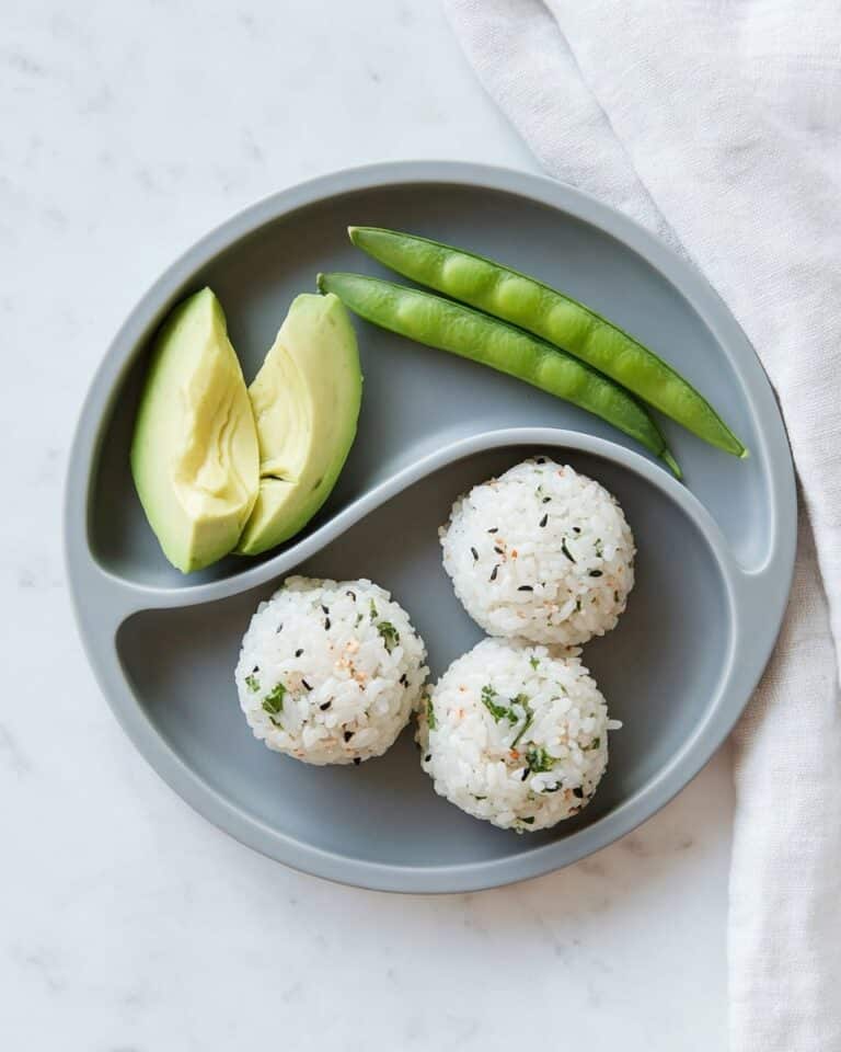 Baby Friendly Salmon and Rice Sushi Balls Recipe