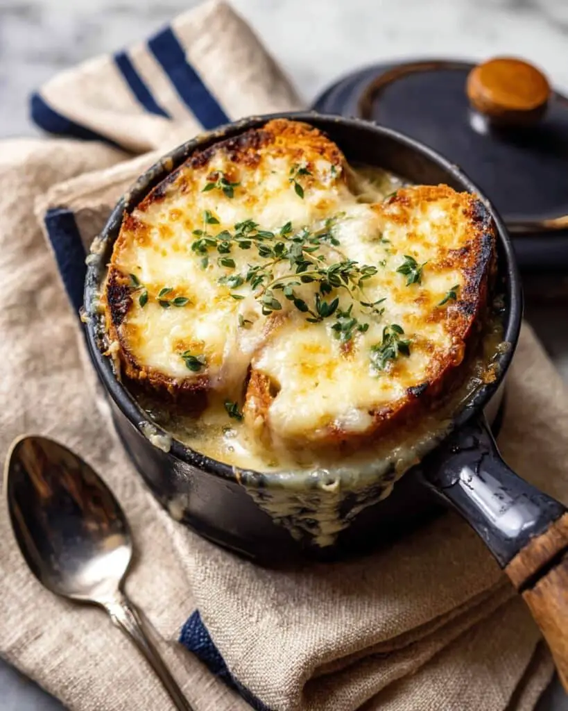 Creamy French Onion and Mushroom Soup Recipe
