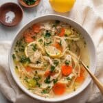 Lemon Ginger Chicken Noodle Soup Recipe