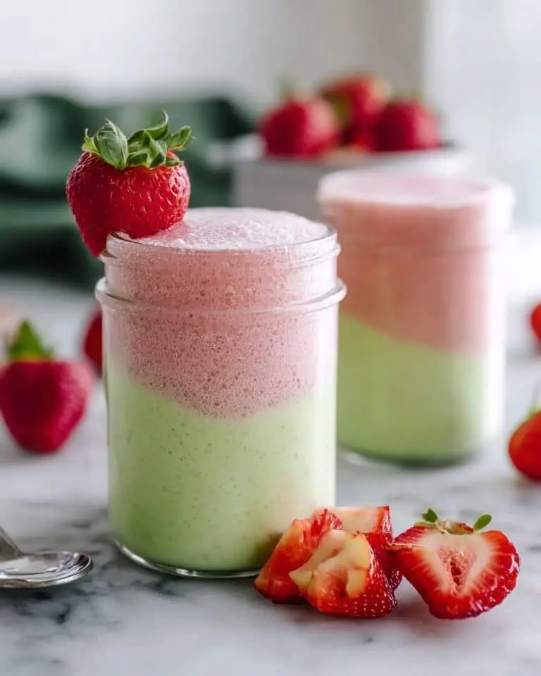 Strawberry Matcha Smoothie Recipe