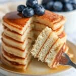 High-Protein Fluffy Pancakes with 4 Ingredients Recipe