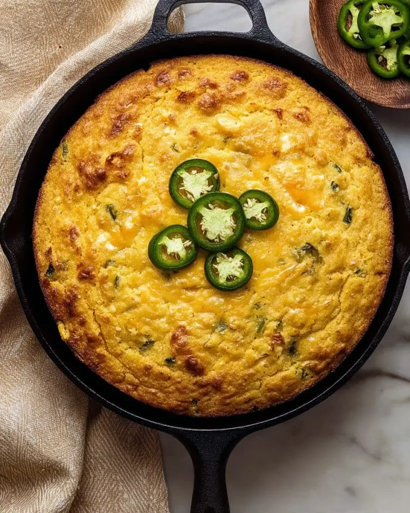 Jalapeno Cheddar Cornbread Recipe
