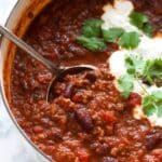 Classic Chilli Con Carne Recipe with Spicy Ground Beef and Beans Recipe