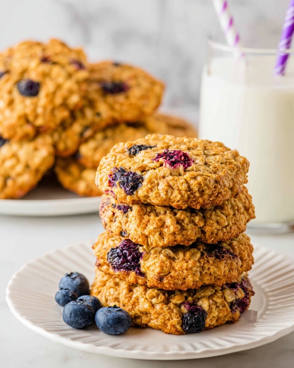 Blueberry Oatmeal Cookies Recipe