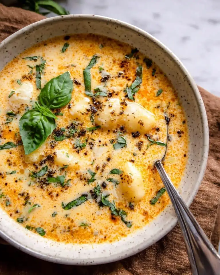 Creamy Gnocchi Chicken Soup Recipe