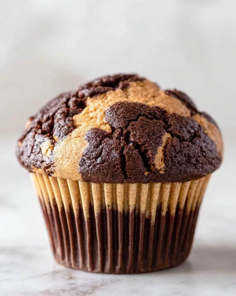 Chocolate Peanut Butter Muffins Recipe
