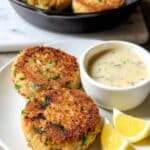 Salmon Sweet Potato Fish Cakes with Herbs Recipe
