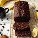 High Protein Chocolate Banana Bread Recipe