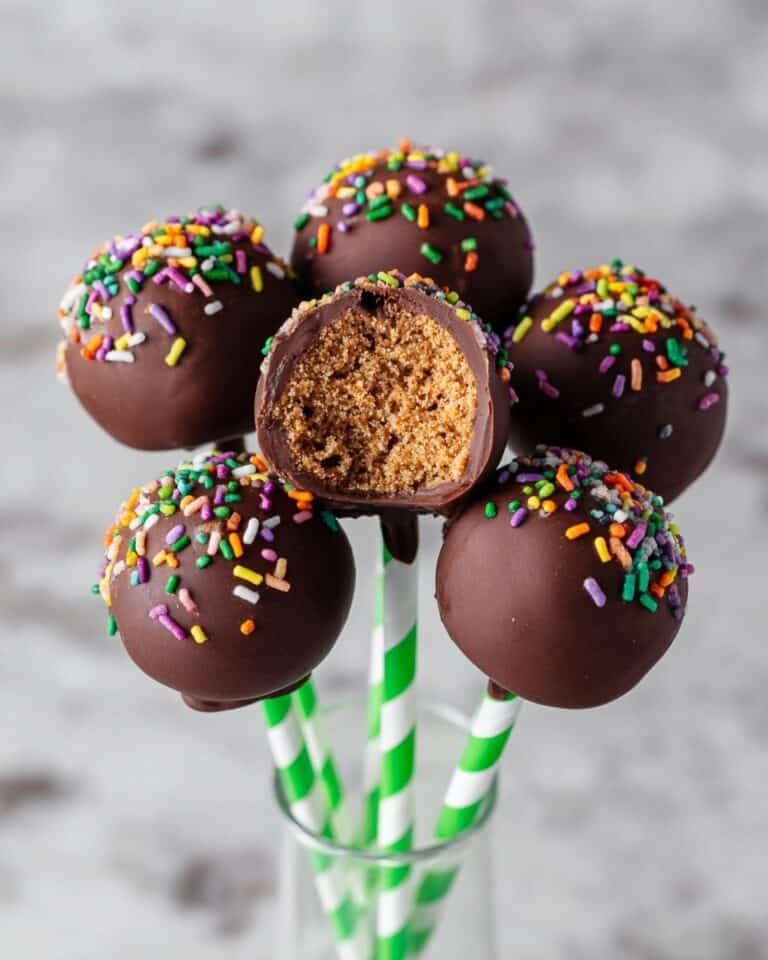 High Protein Cake Pops Recipe