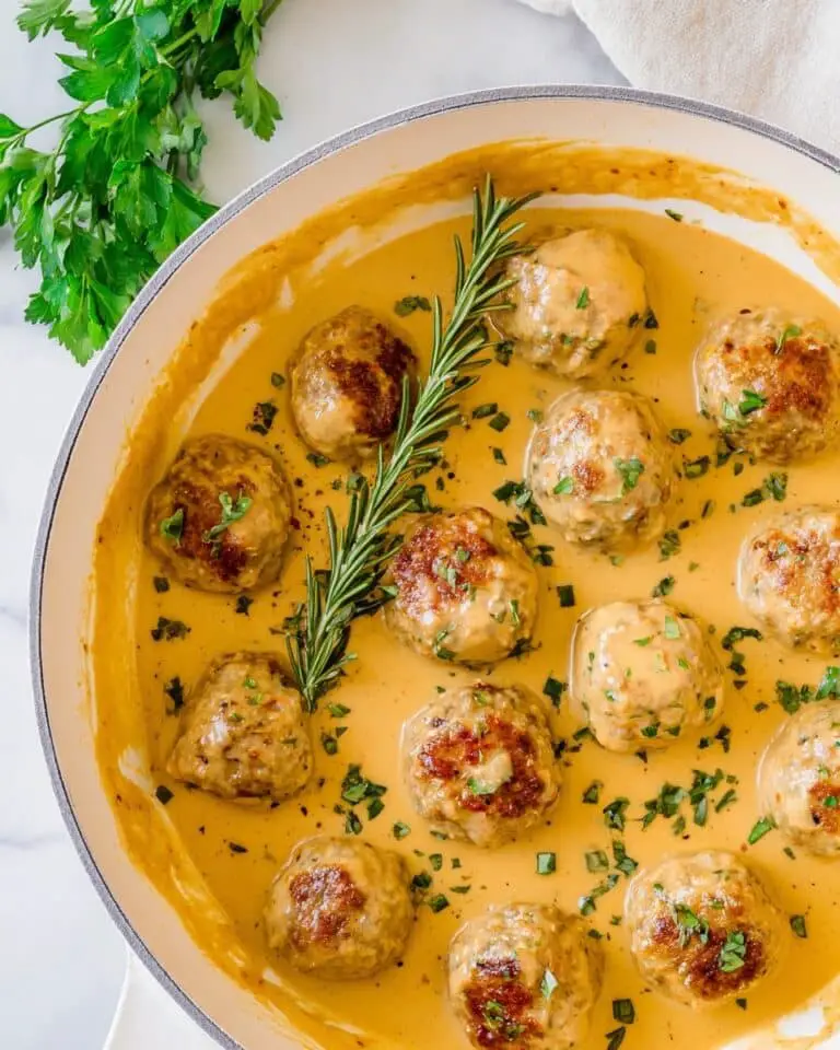 Maple Dijon Turkey Meatballs Recipe