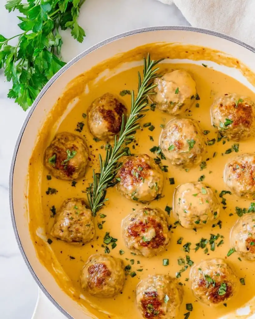 Maple Dijon Turkey Meatballs Recipe