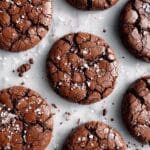 Best Ever Fudgy Salted Brownie Cookies Recipe