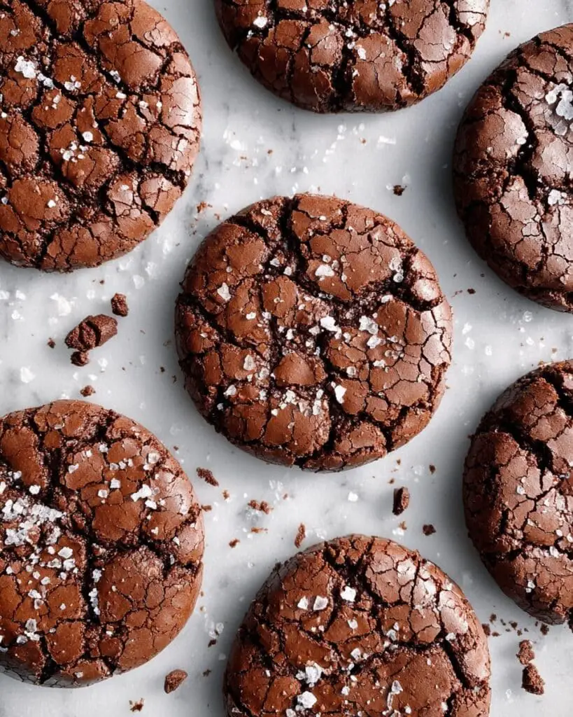 Best Ever Fudgy Salted Brownie Cookies Recipe